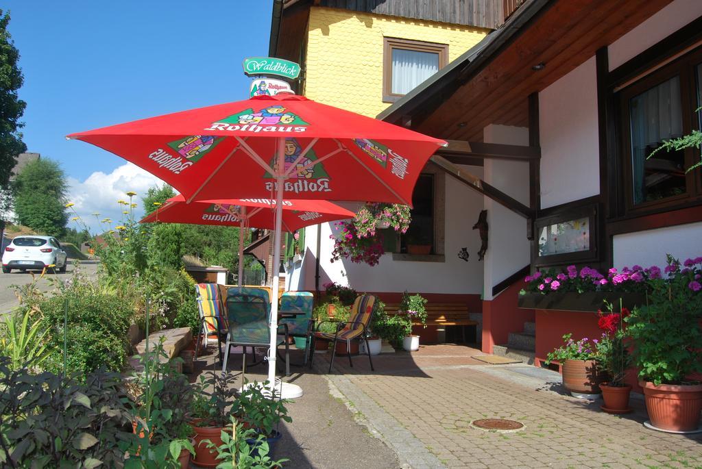 Pension Restaurant Waldblick เฟลด์แบร์ก ภายนอก รูปภาพ