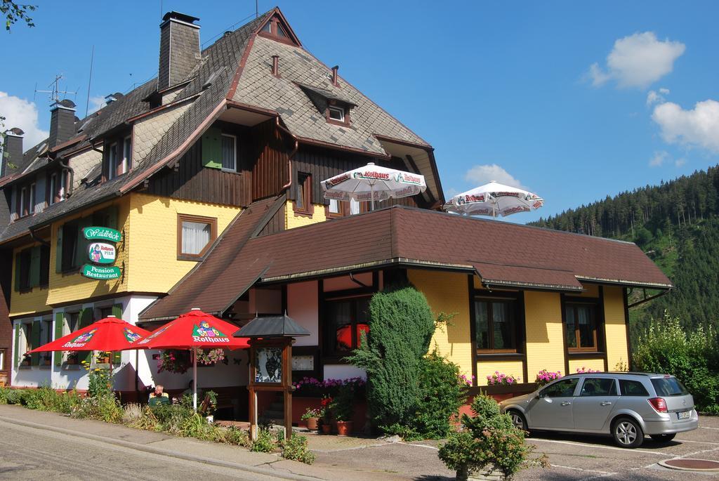 Pension Restaurant Waldblick เฟลด์แบร์ก ภายนอก รูปภาพ